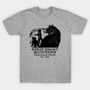 Great Smoky Mountains National Park Vintage Design T-Shirt